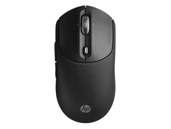 Front. HP - HP 700 Rechargeable Wireless Mouse - Black.
