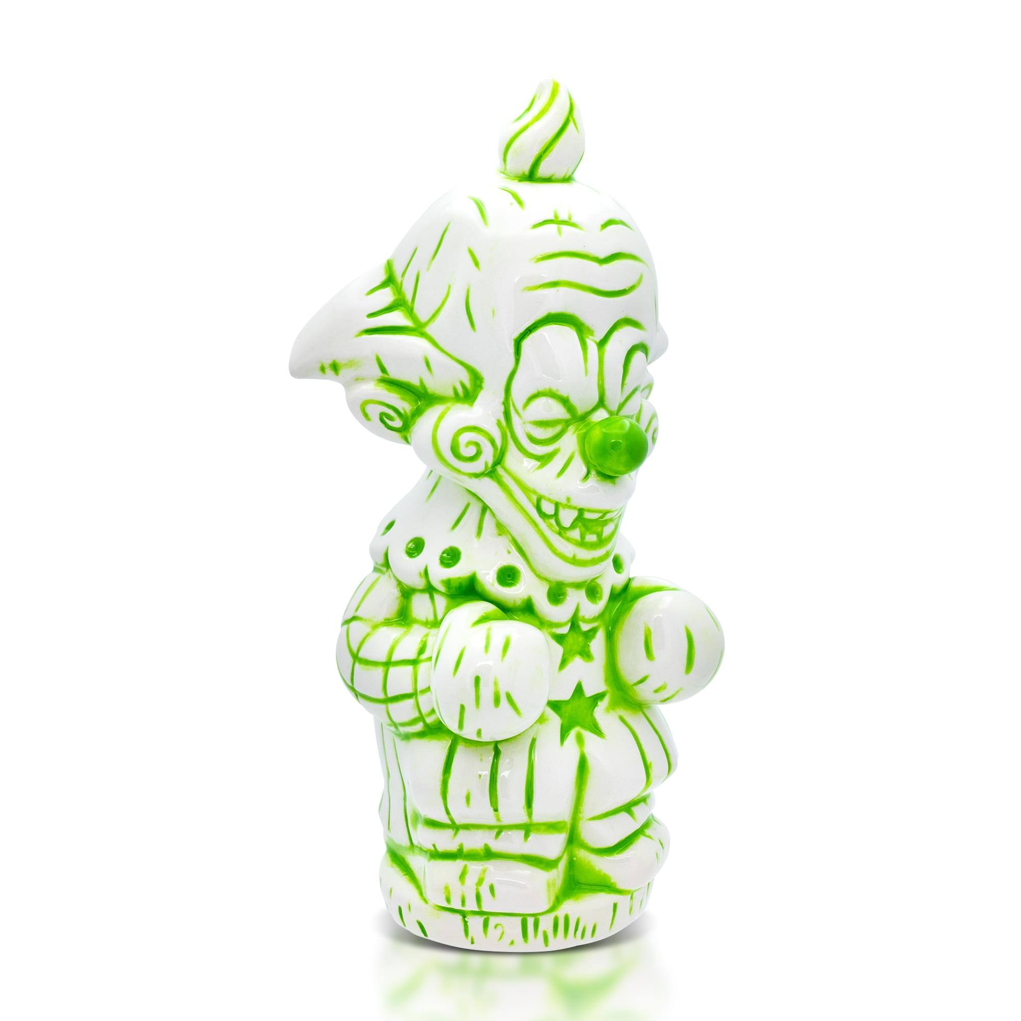 Alt View 1. Toynk - Geeki Tikis Killer Klowns From Outer Space Shorty Ceramic Mug | Holds 10 Ounces - Green.