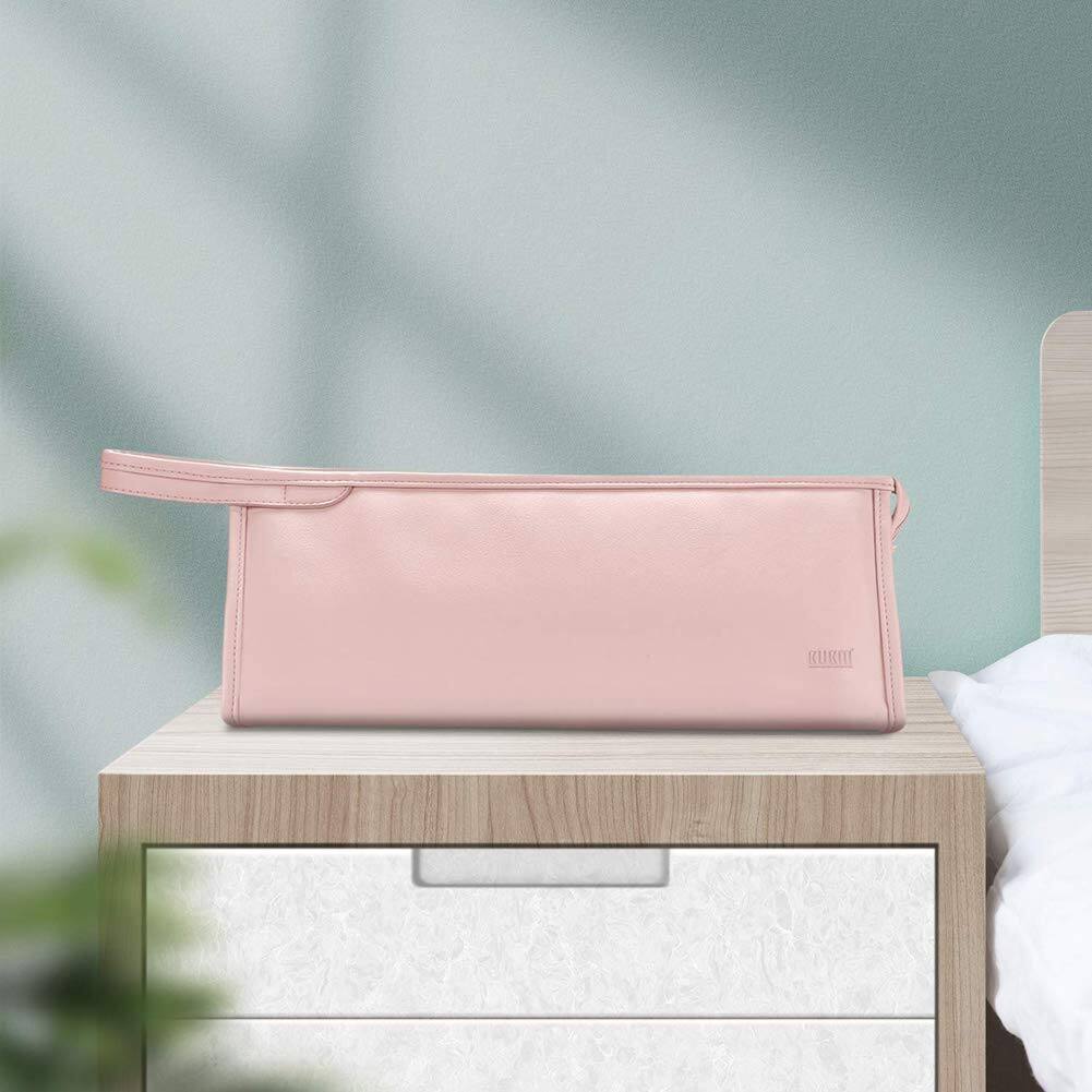 Alt View 2. BUBM - BUBM Pink Travel Case for Dyson Airwrap & Shark Flexstyle - Styler Organizer Bag with Attachment Storage - Pink.