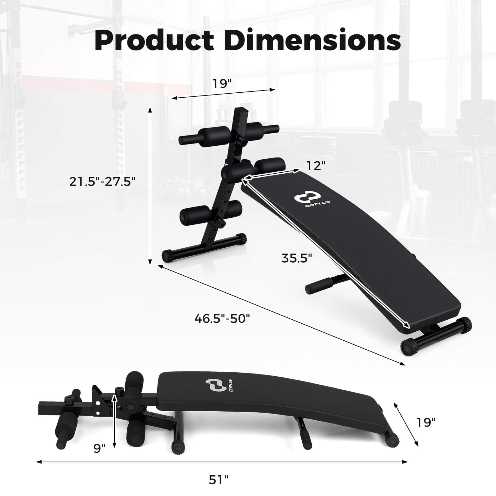 Product Dimensions

19" x 21.5"-27.5" x 12" x 8" SOPLUS
35.5" x 46.5"-50" x 8" BUPLUS
19" x 9" x 51"