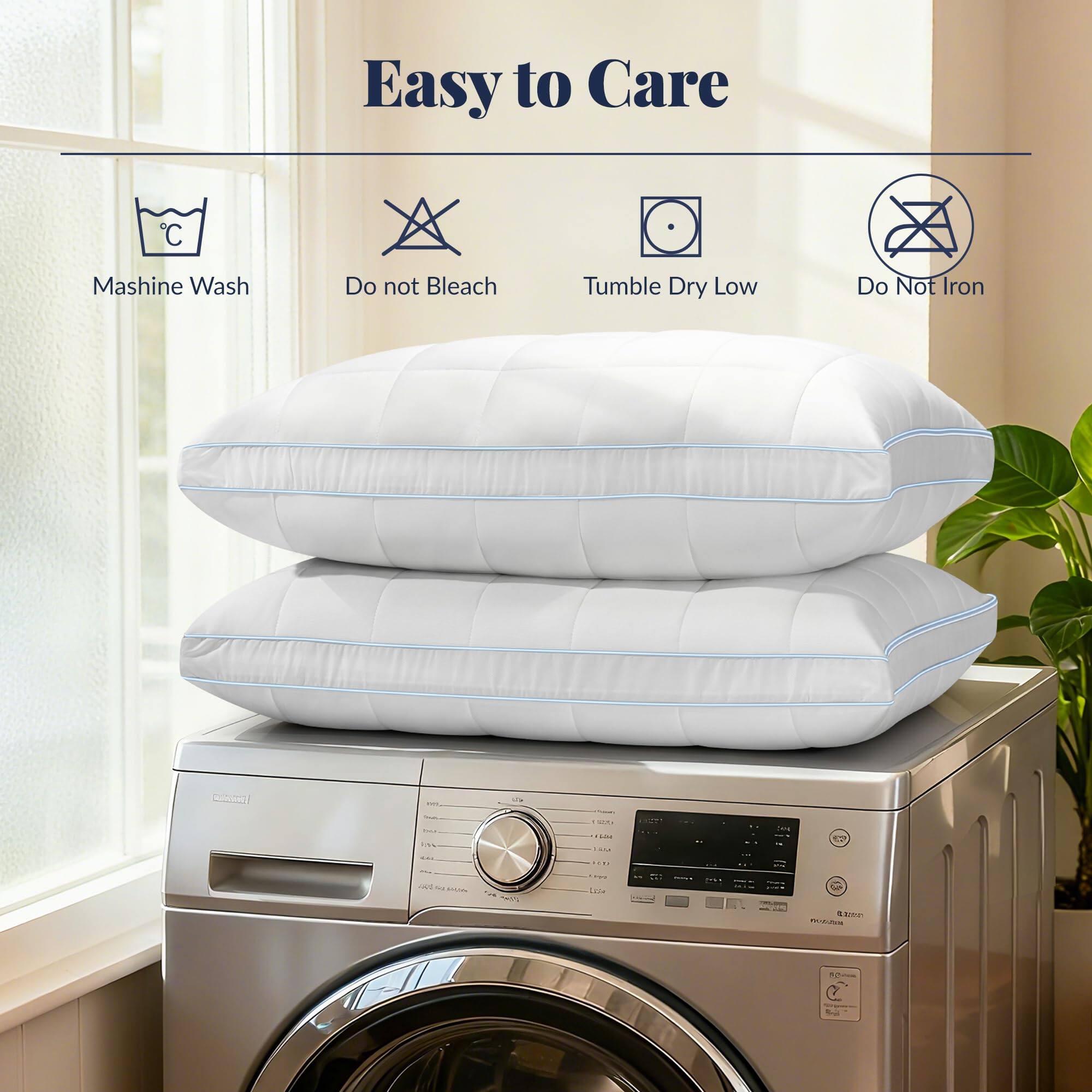 Easy to Care  
Machine Wash  
Do not Bleach  
Tumble Dry Low  
Do Not Iron