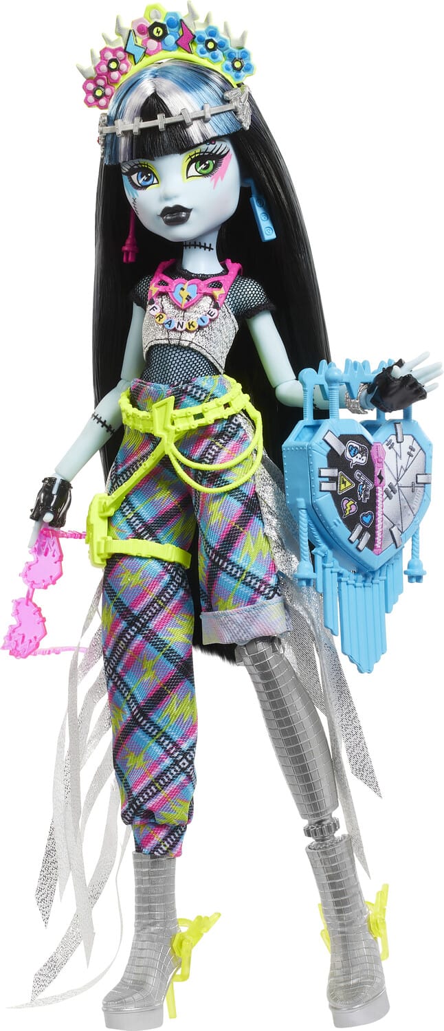 Monster High Monster Fest Frankie Stein Fashion Doll with Festival Outfit - COLLECTABLES - Mattel