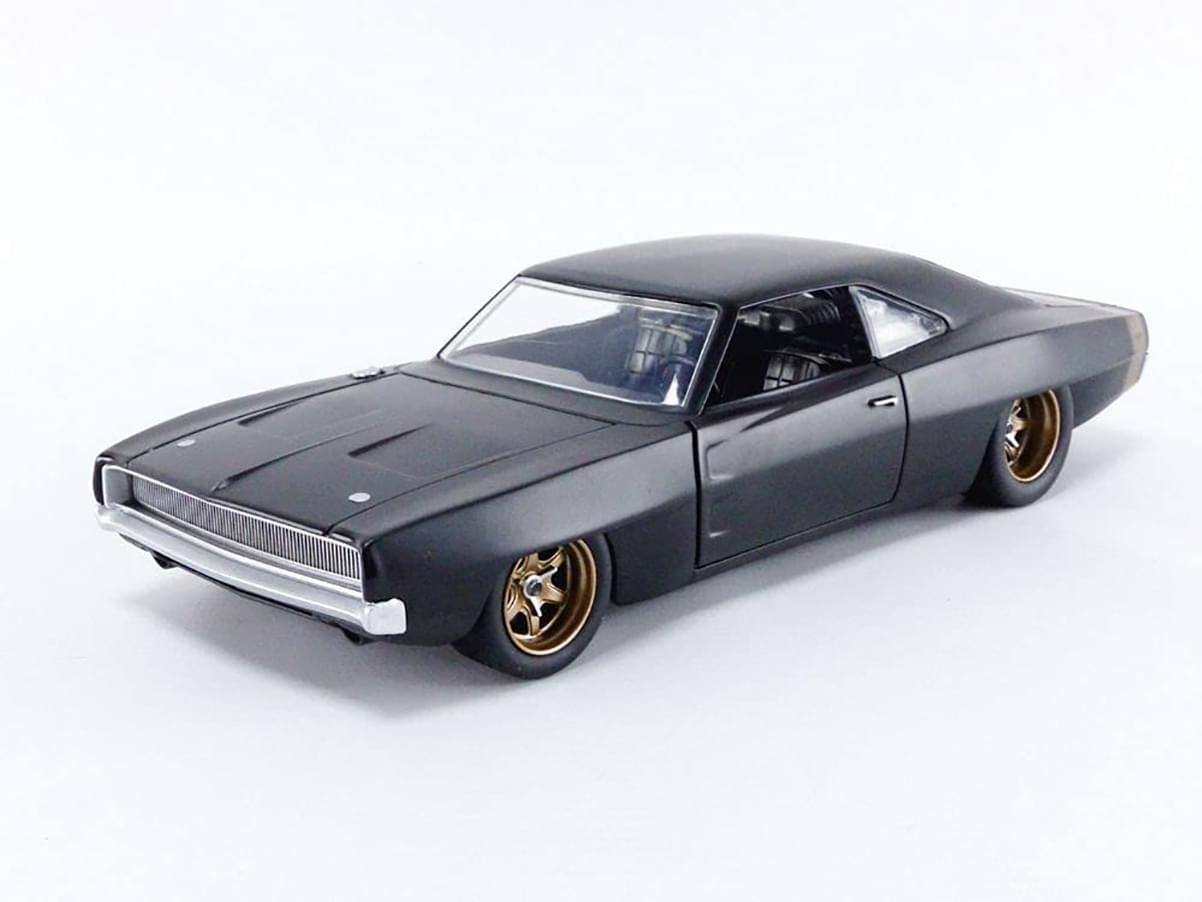 Front. Jada Toys - Fast and Furious 9 1968 Dodge Charger 1:24 Die Cast Vehicle.