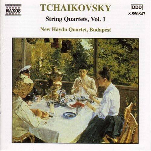 TCHAIKOVSKY  
String Quartets, Vol. 1  
New Haydn Quartet, Budapest  

NAXOS  
8.550847  
DDD