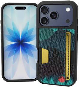 Smartish - iPhone 18 Pro/17 Pro Wallet Case - Wallet Slayer Vol 2 - Card Holder w/ Card Kickstand - Mountains - Moving Mountains