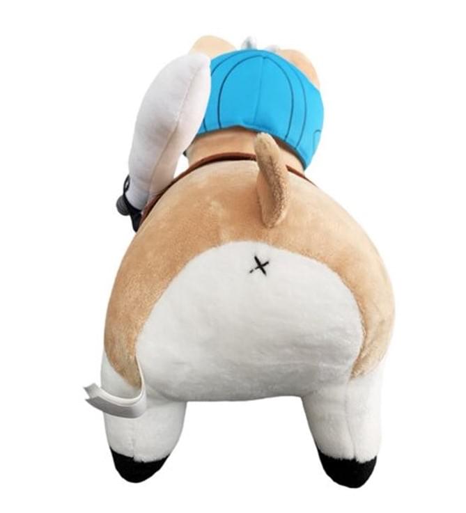 Alt View 10. Golden Bell Studios - Peasant Buffet Wargi The Corgi 16 Inch Collector Plush - Blue.