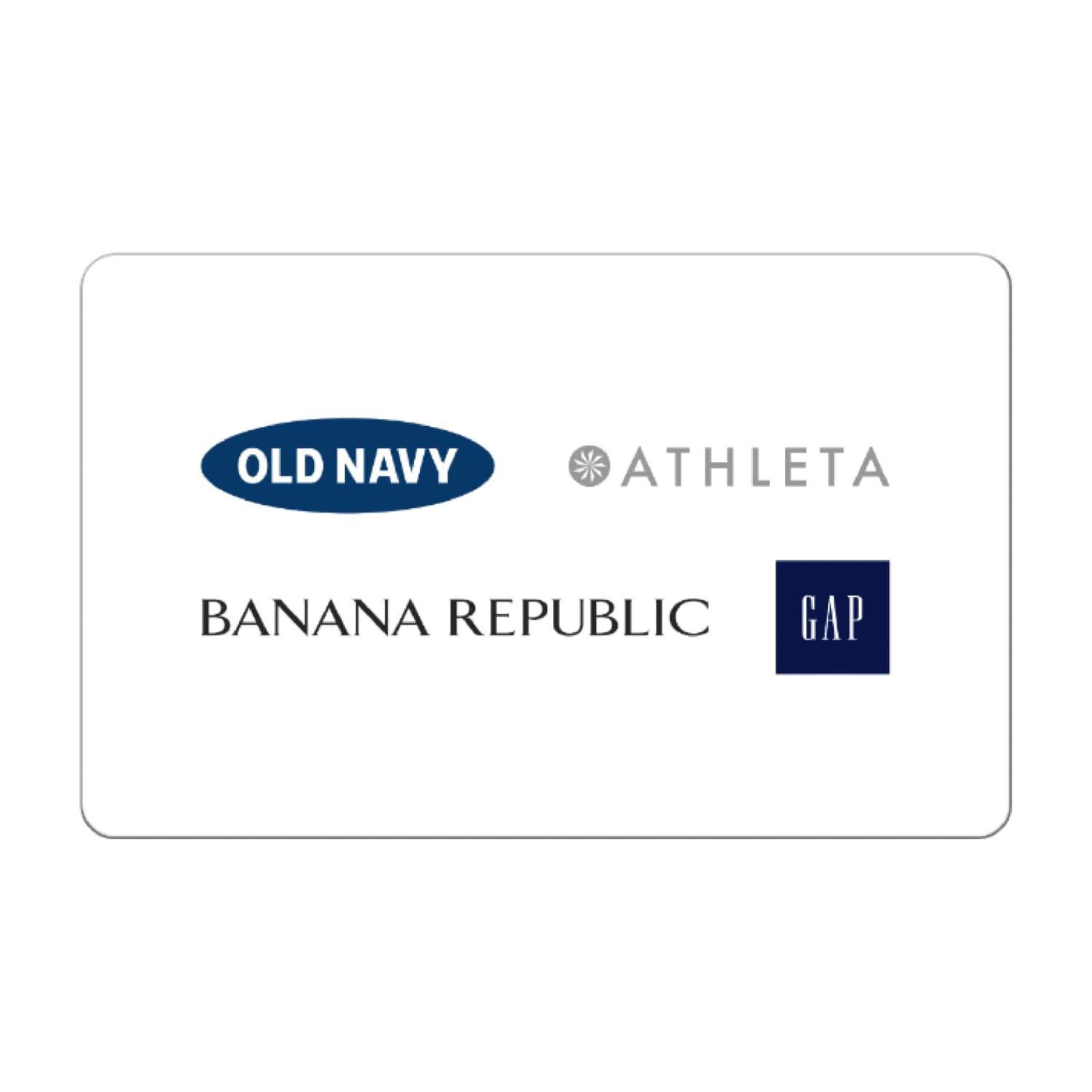 OLD NAVY  
ATHLETA  
BANANA REPUBLIC  
GAP