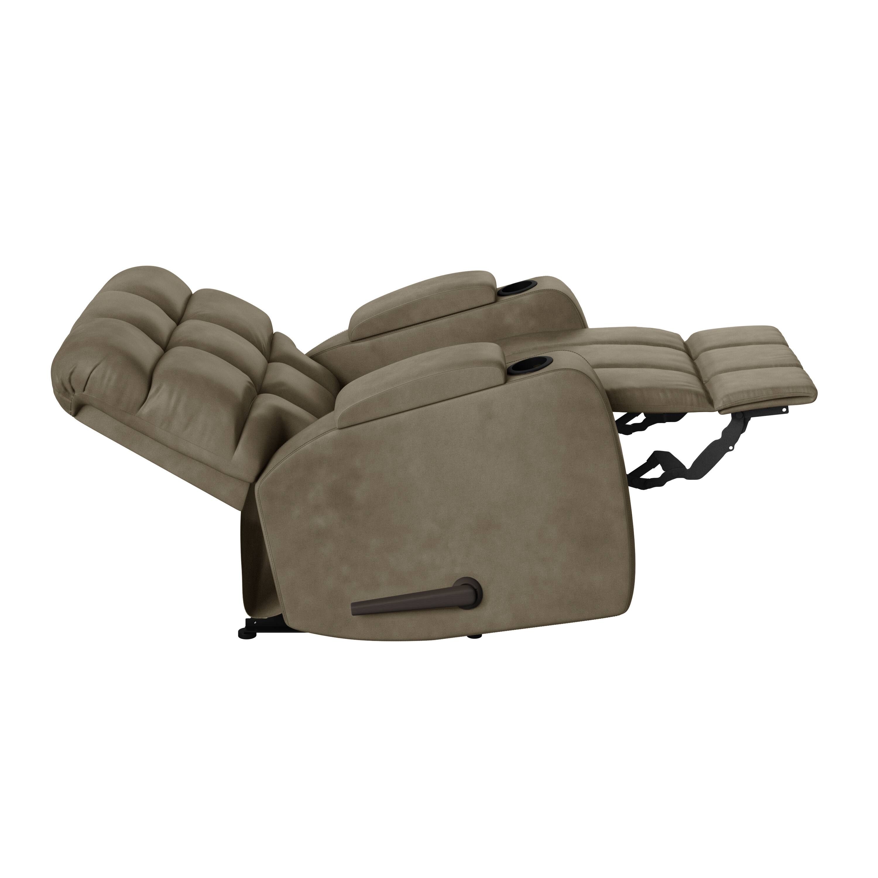 Alt View 2. TinyHomie - The Granada Recliner in Sage Gray - Gray,Sage.