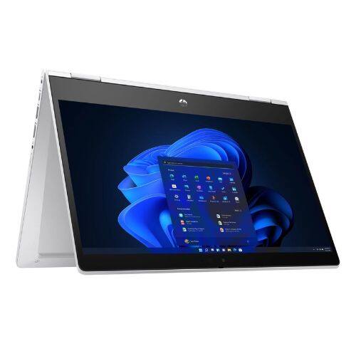 Alt View 2. HP - Pro x360 435 G9 13.3" FHD Touchscreen Ryzen 7 PRO 5875U 2.0 GHz 16GB DDR4 512GB SSD AMD Radeon Windows 11 Pro Laptop - Silver.