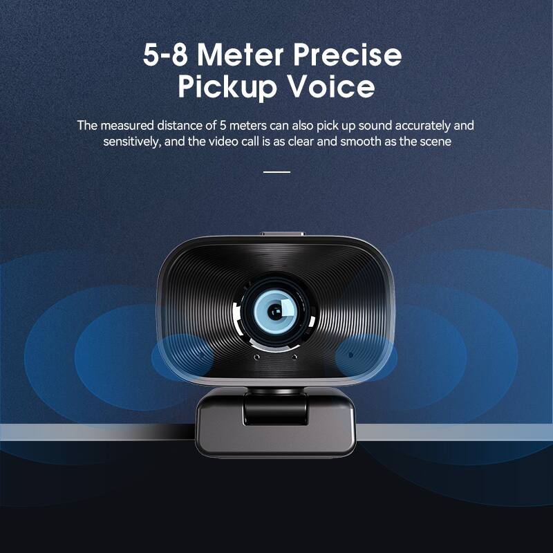 5-8 Meter Precise Pickup Voice

The measured distance of 5 meters can also pick up sound accurately and sensitively, and the video call is as clear and smooth as the scene.