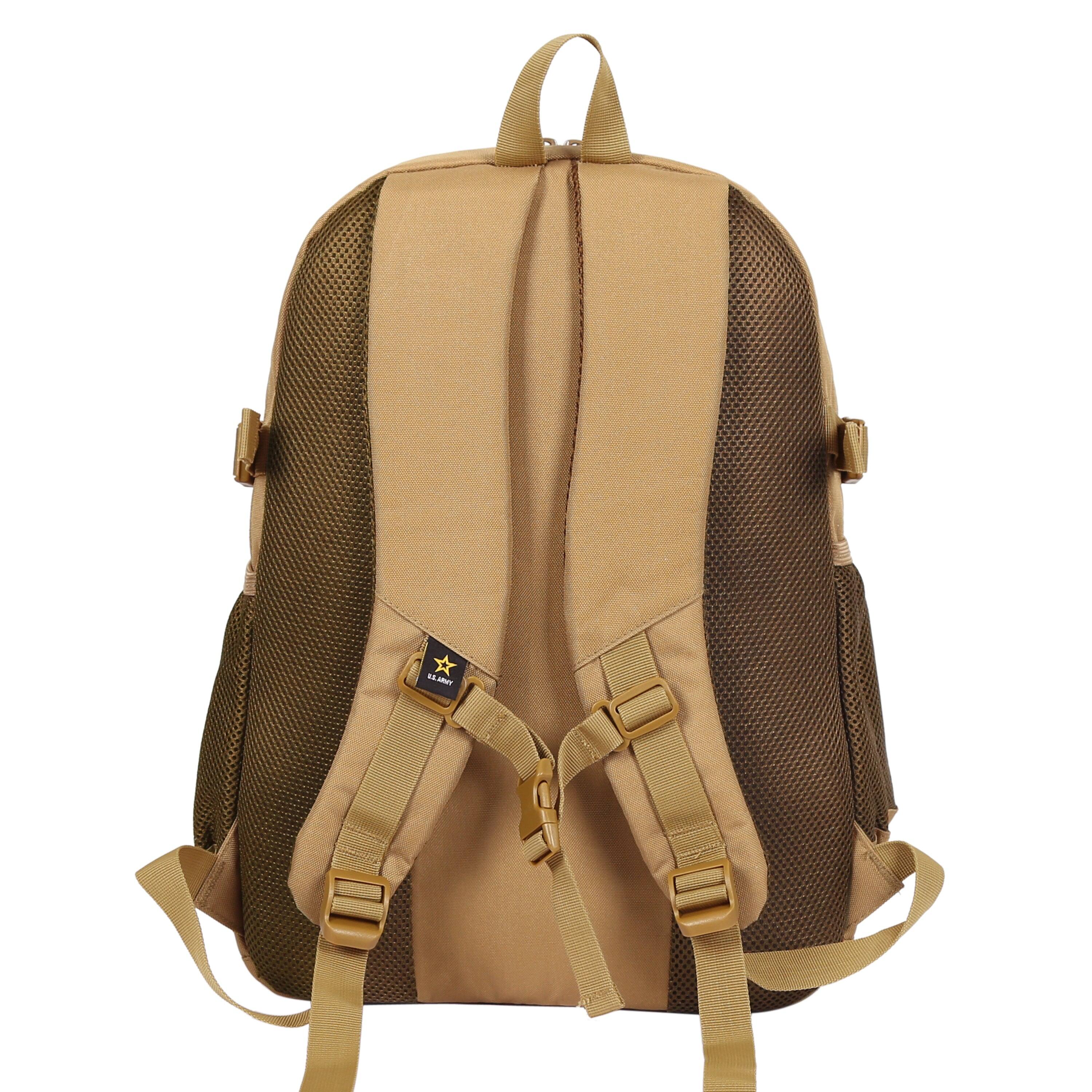 Angle. US Army - TANGO Tactical Laptop Backpack - SAND.