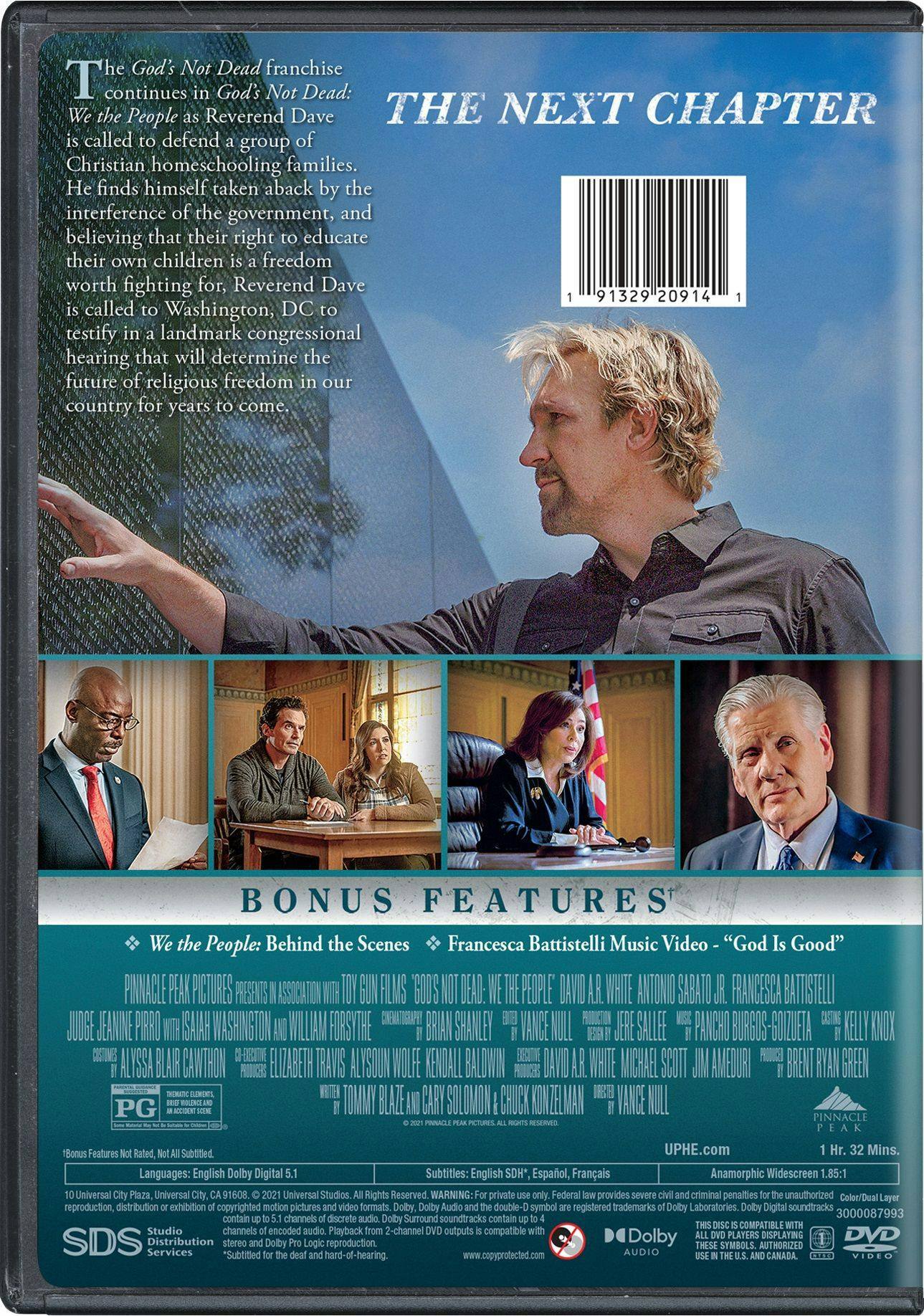 Back. God's Not Dead: We the People [DVD].