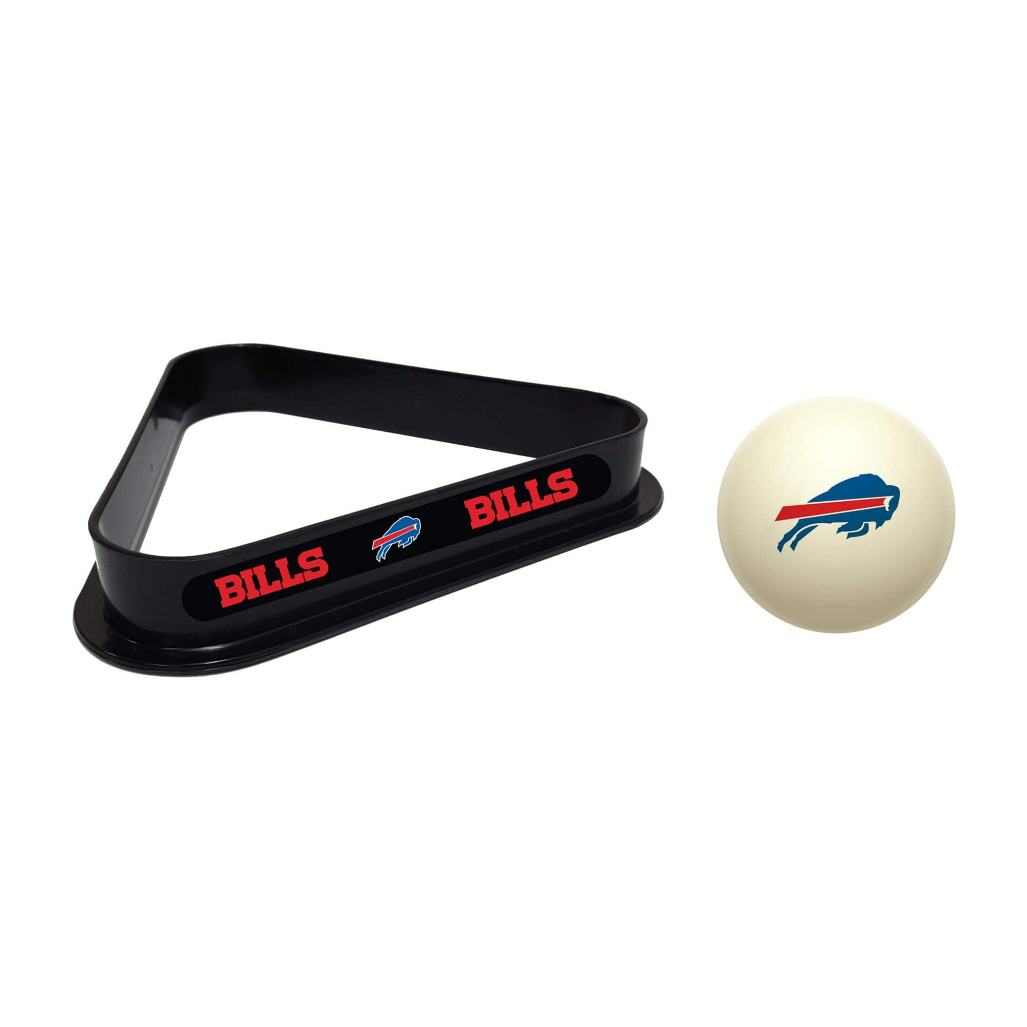 Imperial - Buffalo Bills Cue Ball & Rack Set - White price history on PriceWatchPro