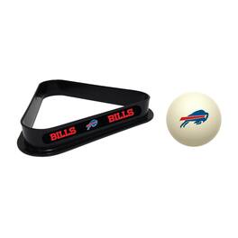 Imperial - Buffalo Bills Cue Ball & Rack Set - White
