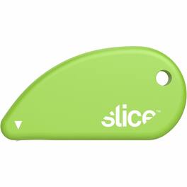 Slice - Ceramic Blade Mini Safety Cutter Microceramic Blade 1.2" Height x 0.2" Width x 2.4" Length - Green