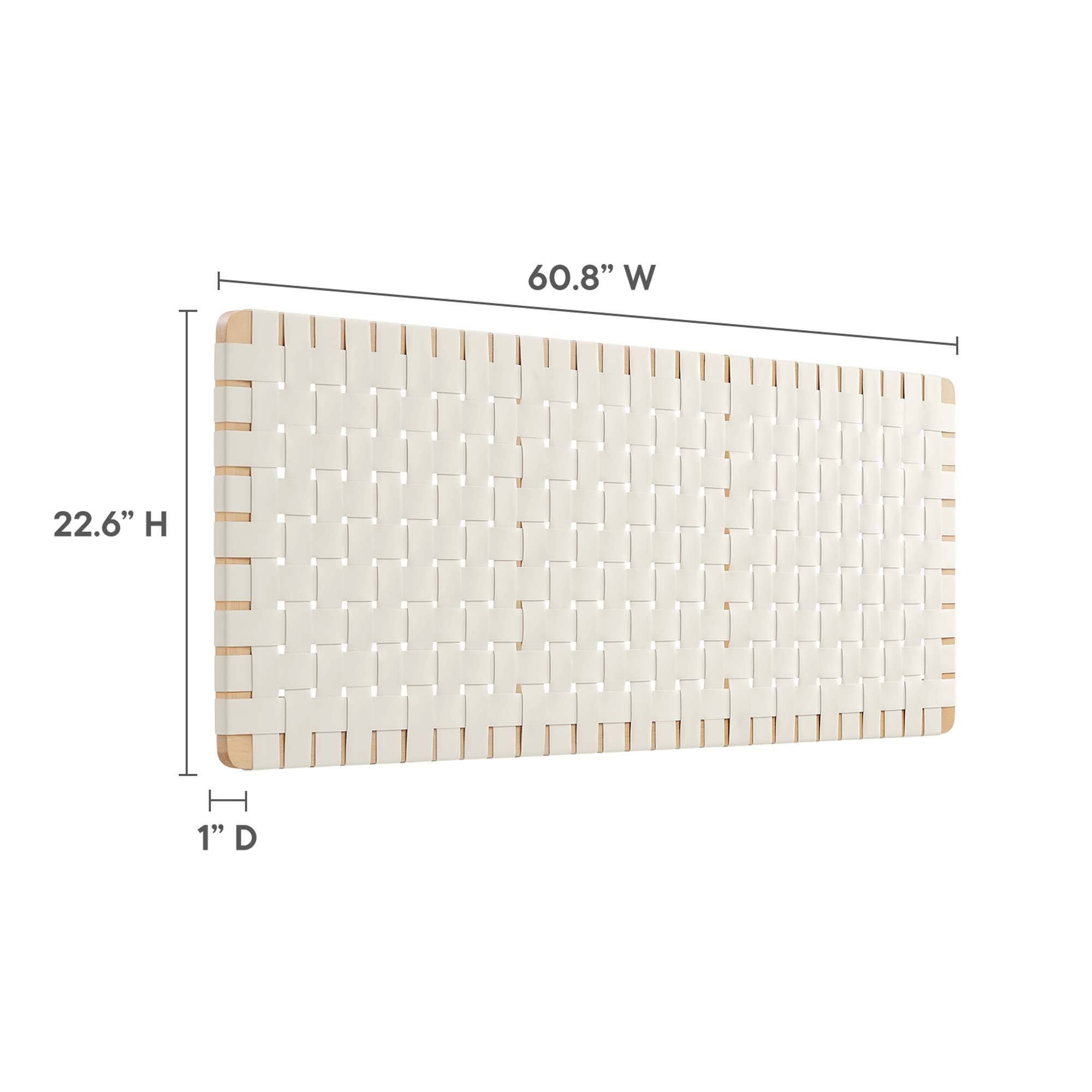60.8" W  
22.6" H  
1" D