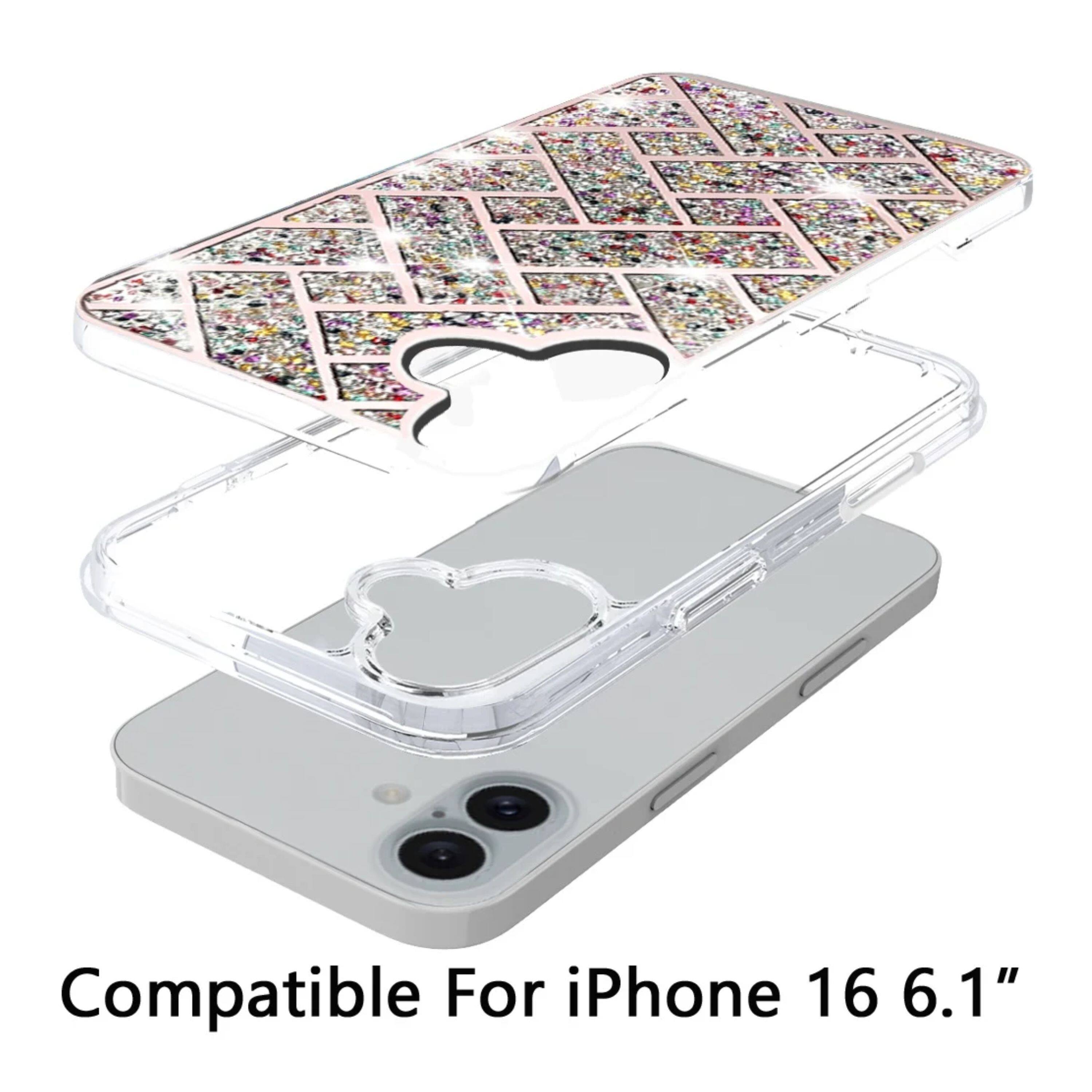 Compatible For iPhone 16 6.1"