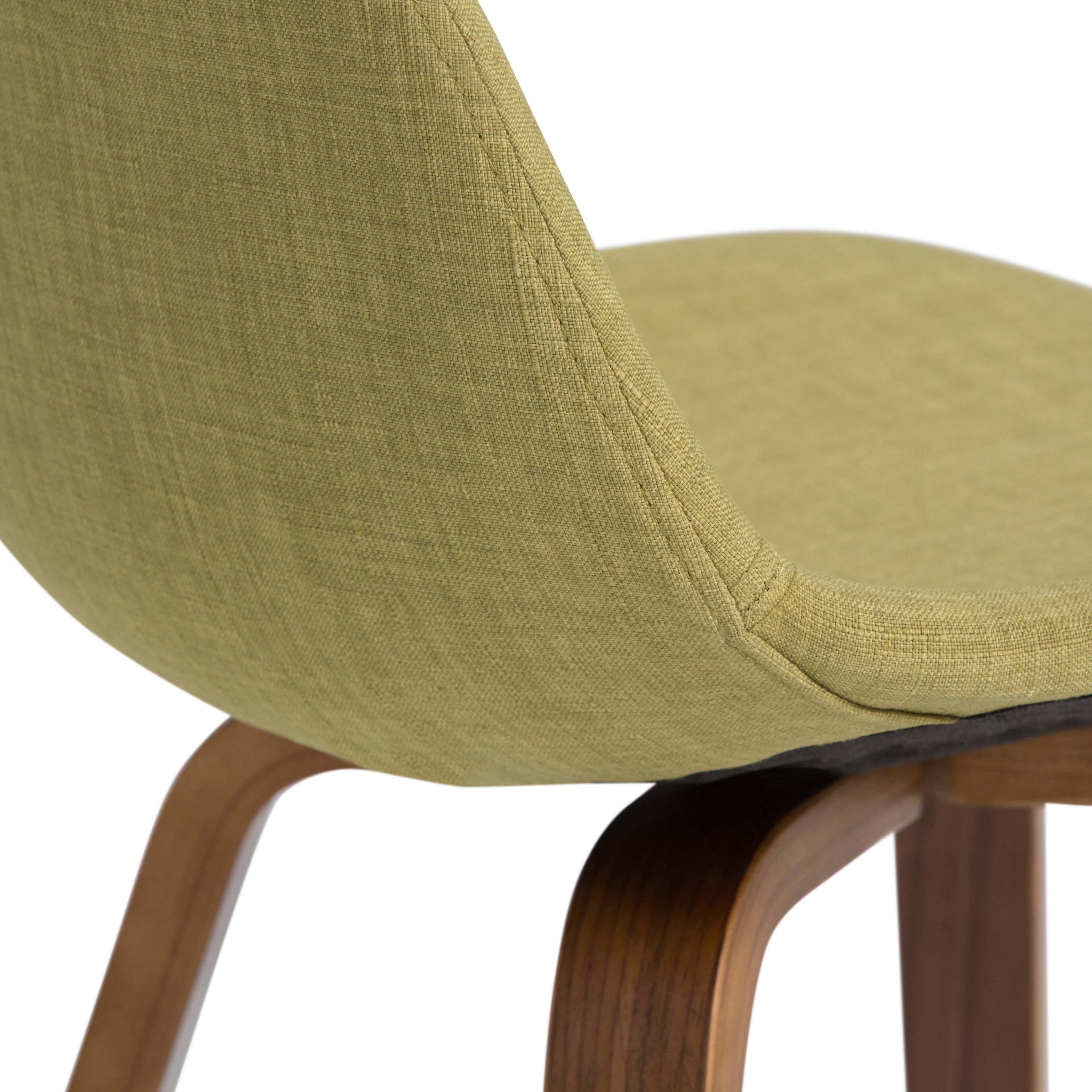 Alt View 12. Simpli Home - Randolph Bentwood Counter Height Stool (Set of 2) - Acid Green.