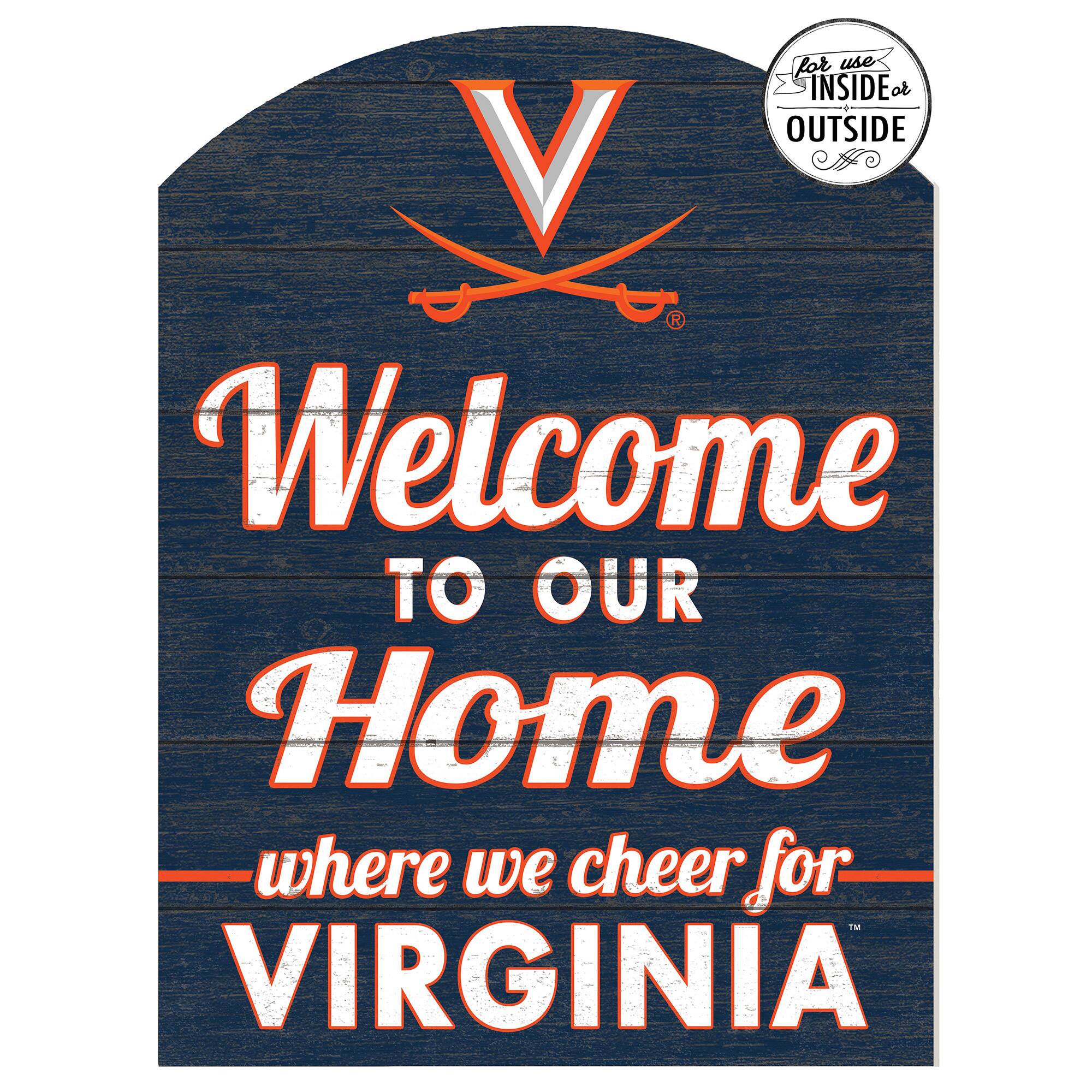 Virginia Cavaliers 16'' x 22'' Marquee Sign