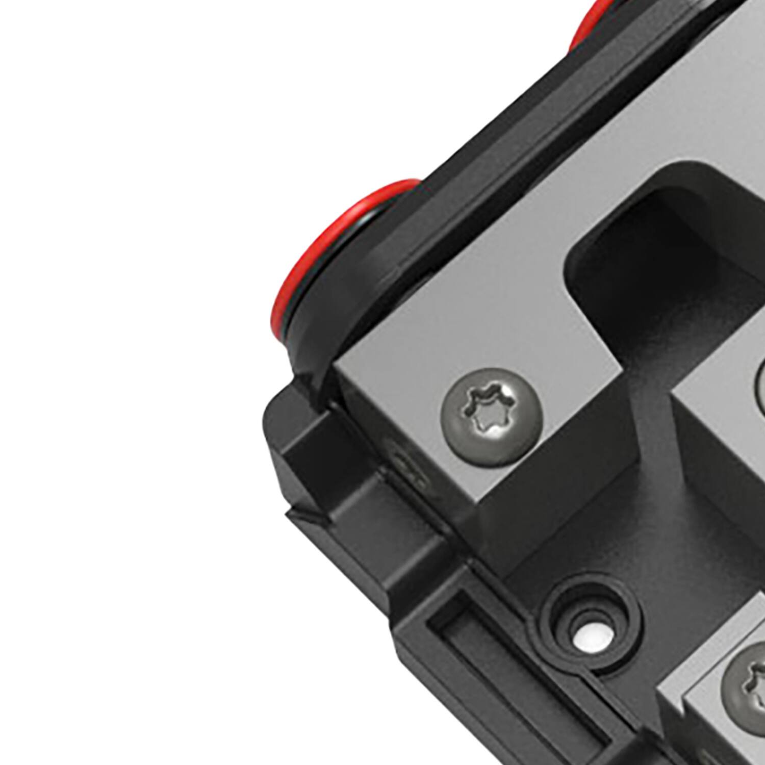 Back. T-Spec - v12 Series Mini-ANL 2-Position Compact Power and Ground Distribution Block VPNB2 - Black.