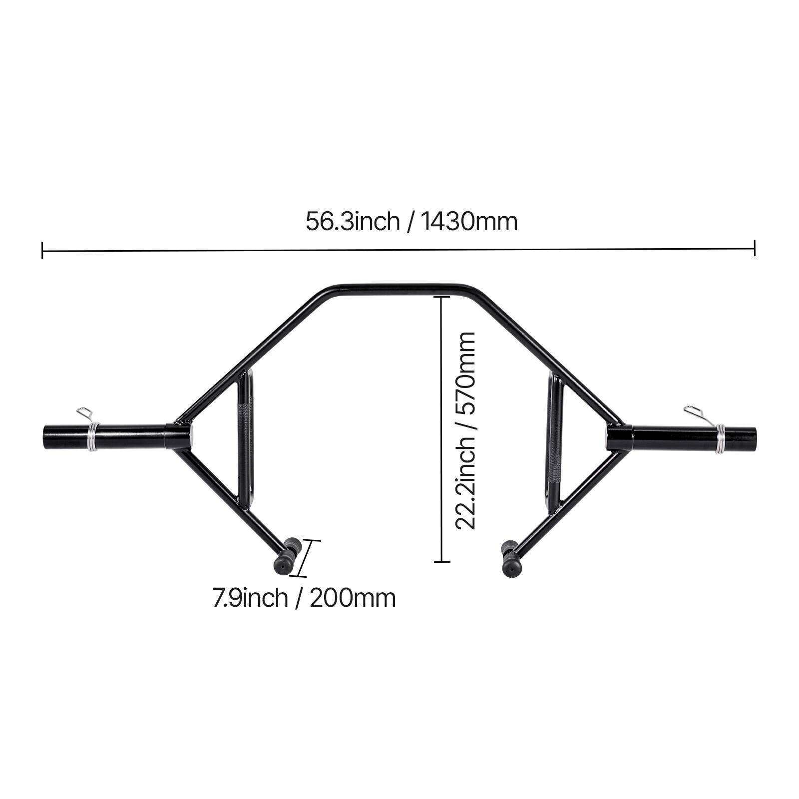 56.3 inch / 1430 mm  
22.2 inch / 570 mm  
7.9 inch / 200 mm