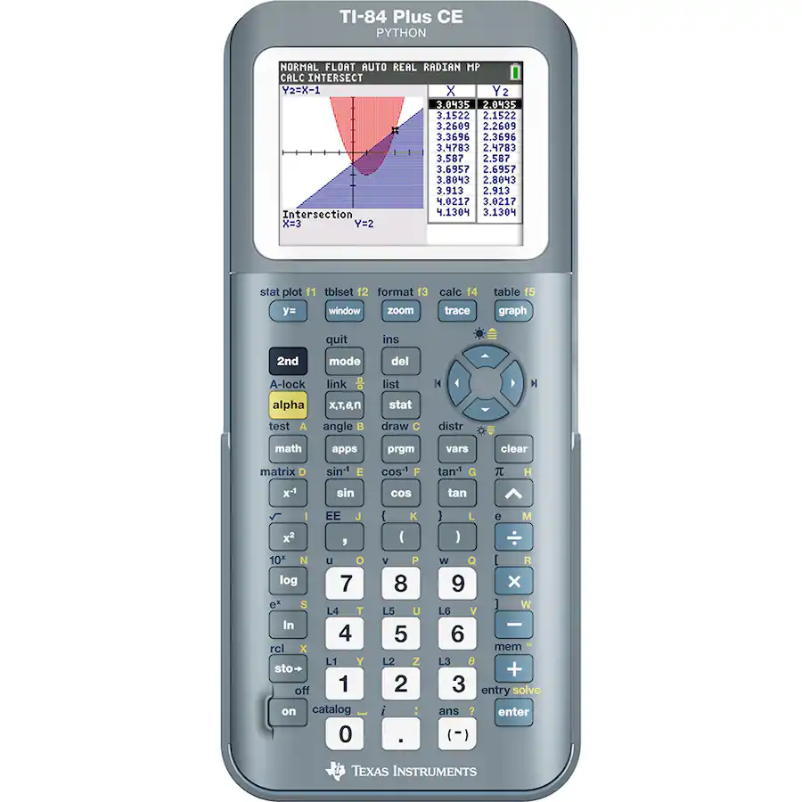 Texas Instruments TI 84 Plus CE Graphing Calculator 84CEPY/FC/1L1/E8 ...