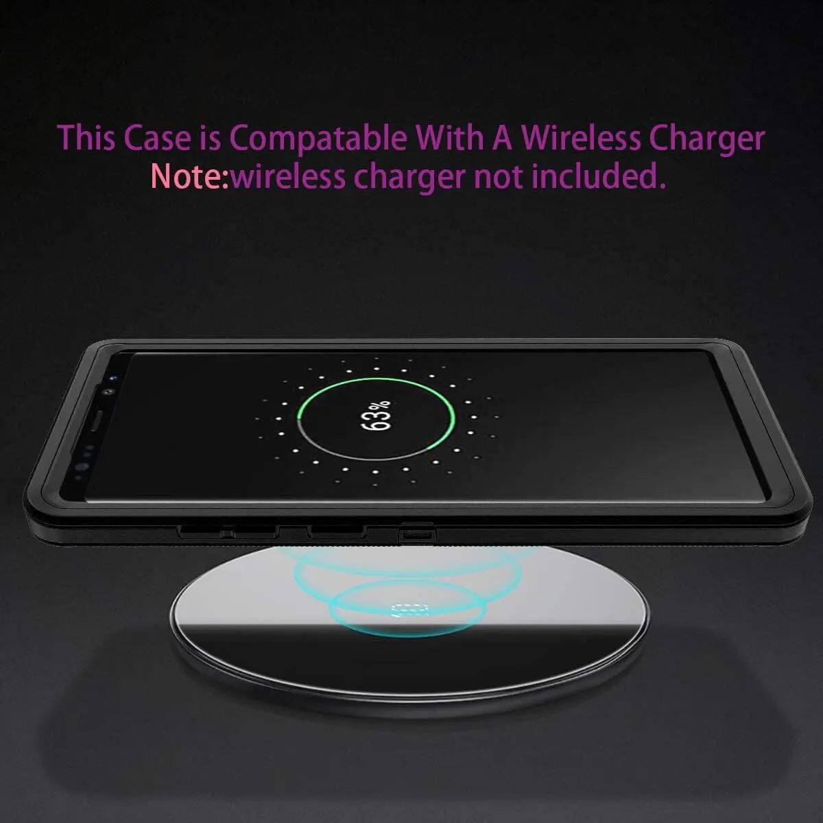 This Case is Compatible With A Wireless Charger
Note: wireless charger not included.