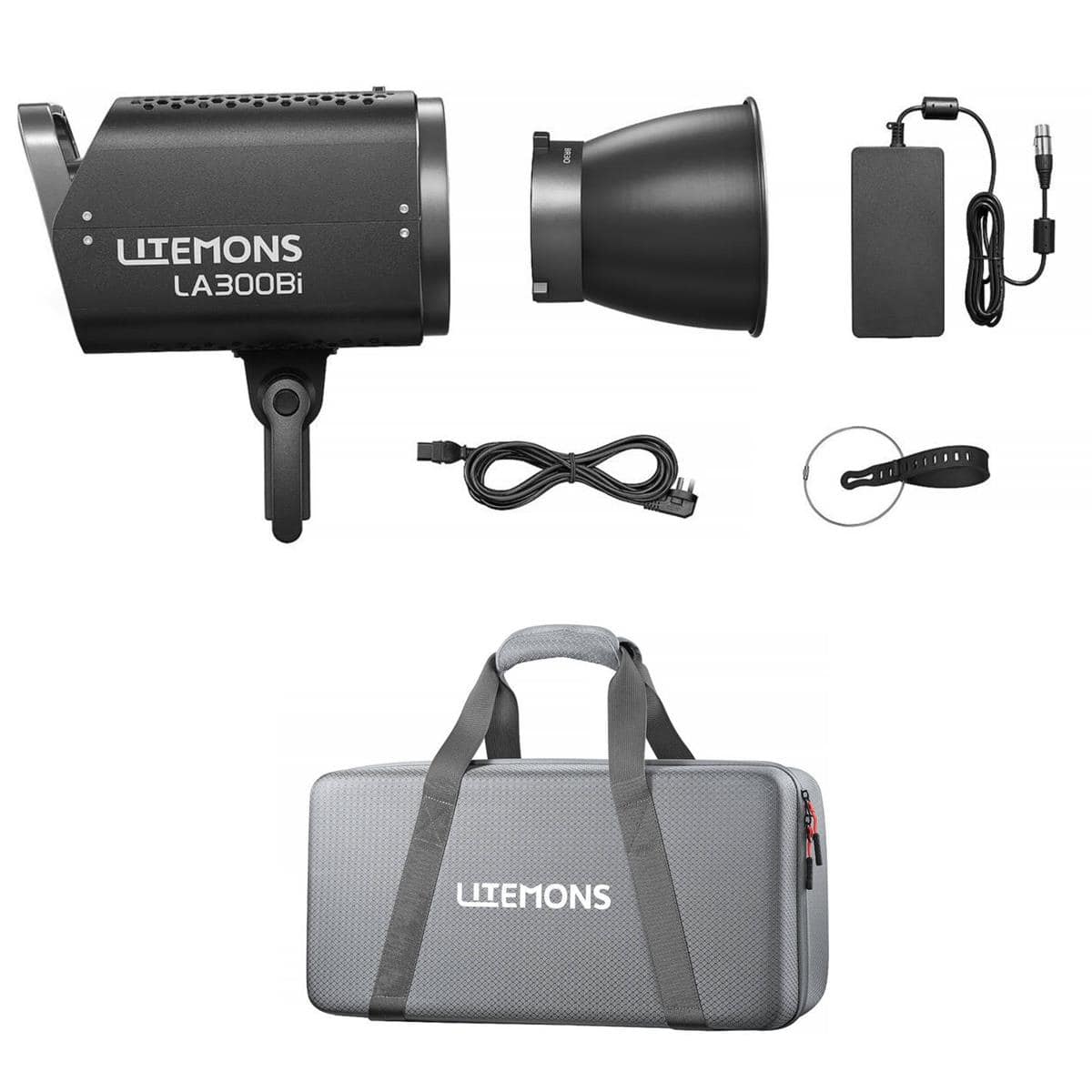 Godox - Litemons LA300Bi Bi-Color LED Monolight (Black, Travel Kit With Bag) price history on PriceWatchPro