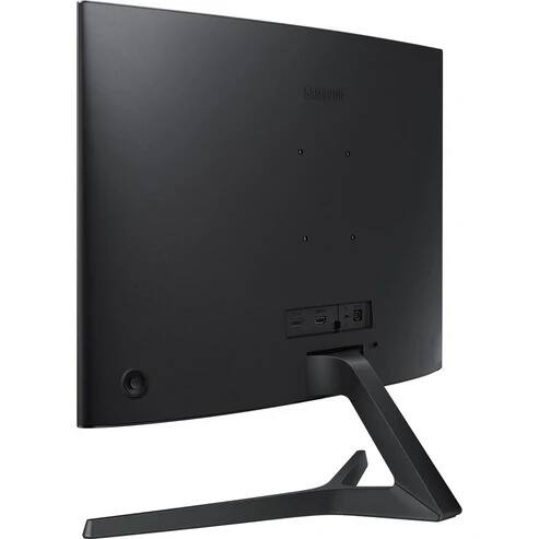 Alt View 6. Samsung - 27" 1080p 4ms 60Hz AMD FreeSync Curved Monitor HDMI DP LC27F398FWN - Black.