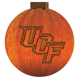 Fan Creations - UCF Knights 12'' Pumpkin Sign - Orange