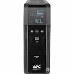 APC - UPS Battery Backup Pro, 1500VA/900W, Tower, 10 Outlets, LCD Display, USB-A + USB-C ports - Black