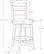 Alt View Zoom 16. CorLiving - Woodgrove Three Bar Design 43" Wood Barstool - Espresso/White.