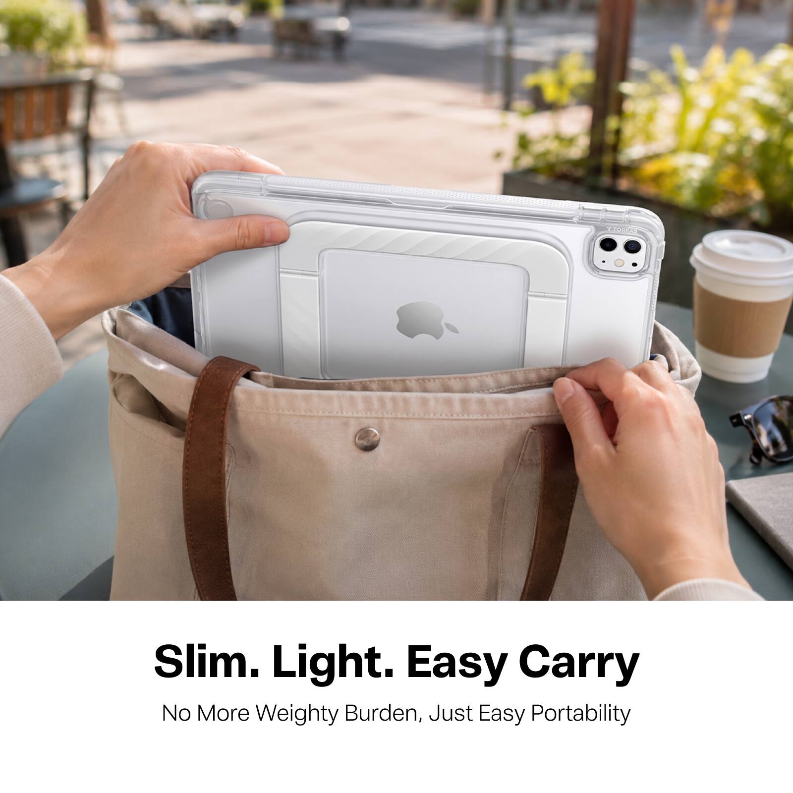 Slim. Light. Easy Carry  
No More Weighty Burden, Just Easy Portability