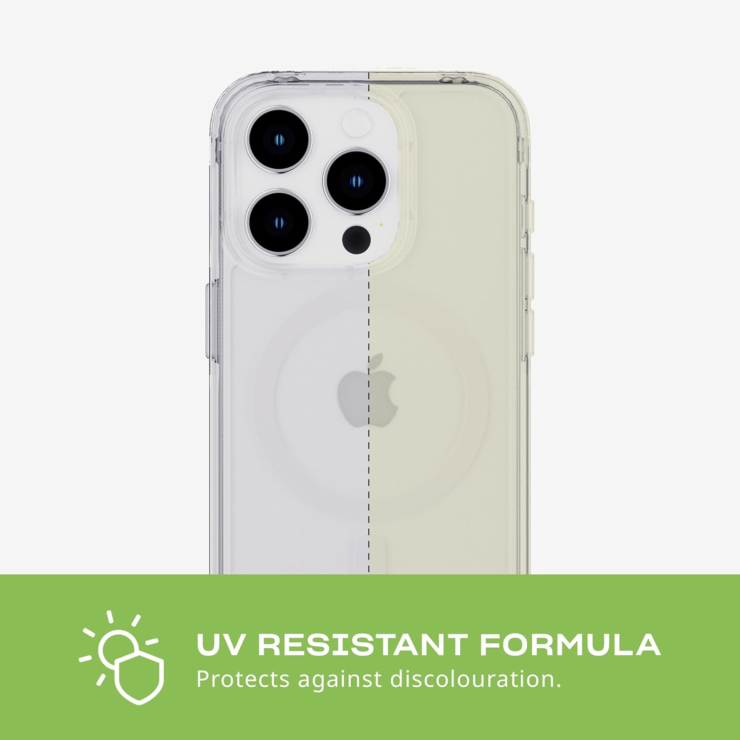 UV RESISTANT FORMULA  
Protects against discolouration.