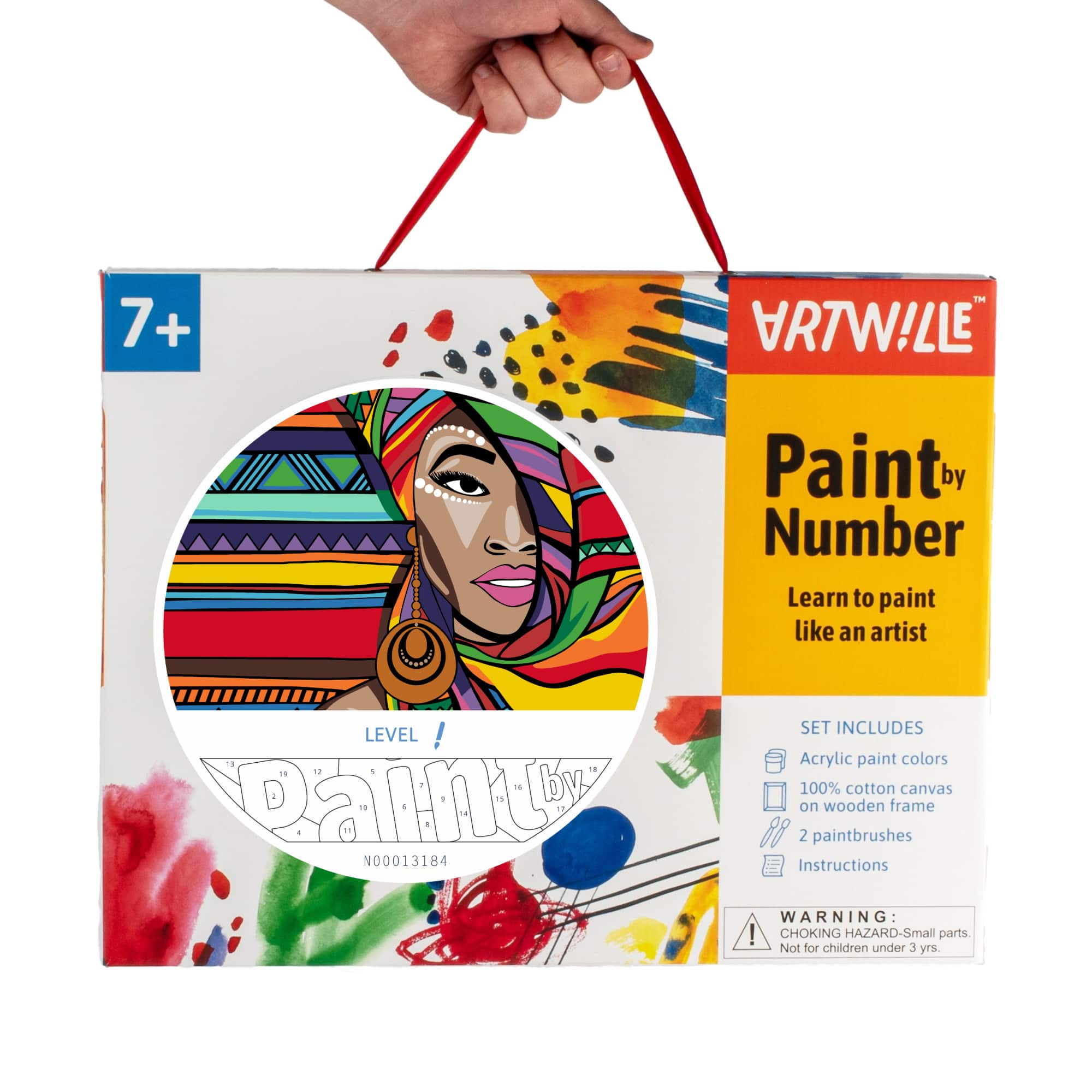 Artwille - Paint By Number Kit Ethnic