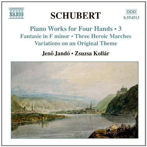 F. Schubert - Piano Works for Four Hands 3   - COMPACT DISCS [CD] price history on PriceWatchPro