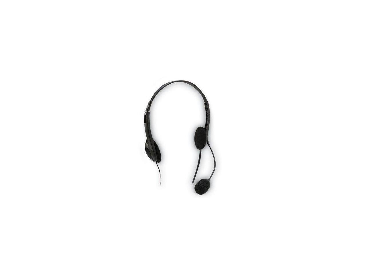 Alt View 9. Adesso - STEREO HEADSET W/ MICROPHONE - Black.