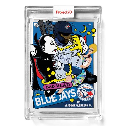 Project70
HERE FEEL 27b JAYS ~ topps BAD VLAD TORONTO BLUE JAYS BLUE JAYS 1B VLADIMIR GUERRERO JR.
