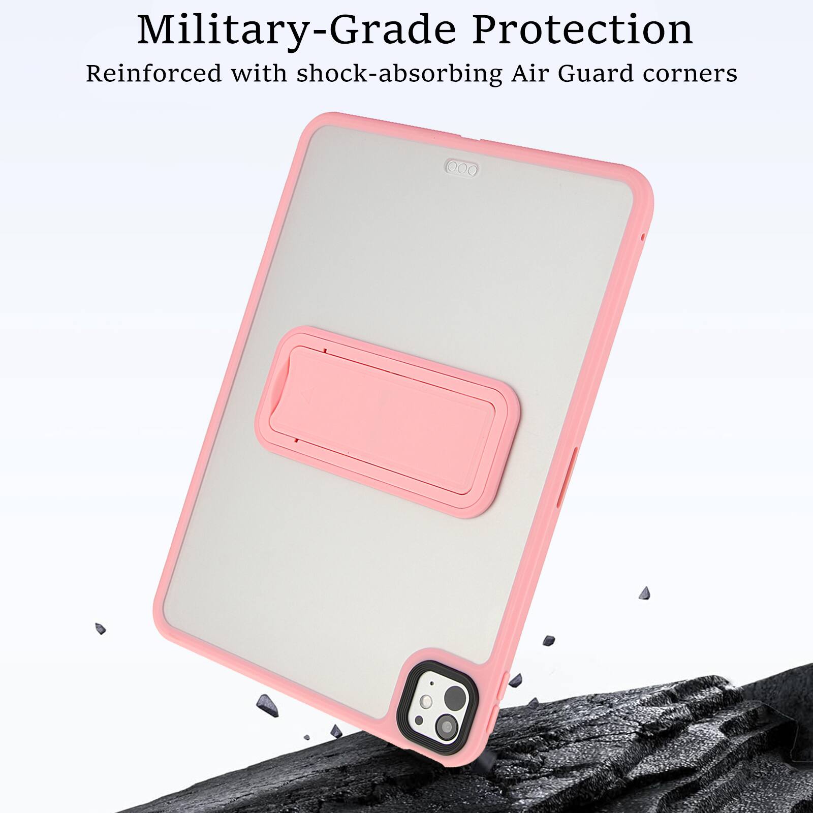 Military-Grade Protection Reinforced with shock-absorbing Air Guard corners