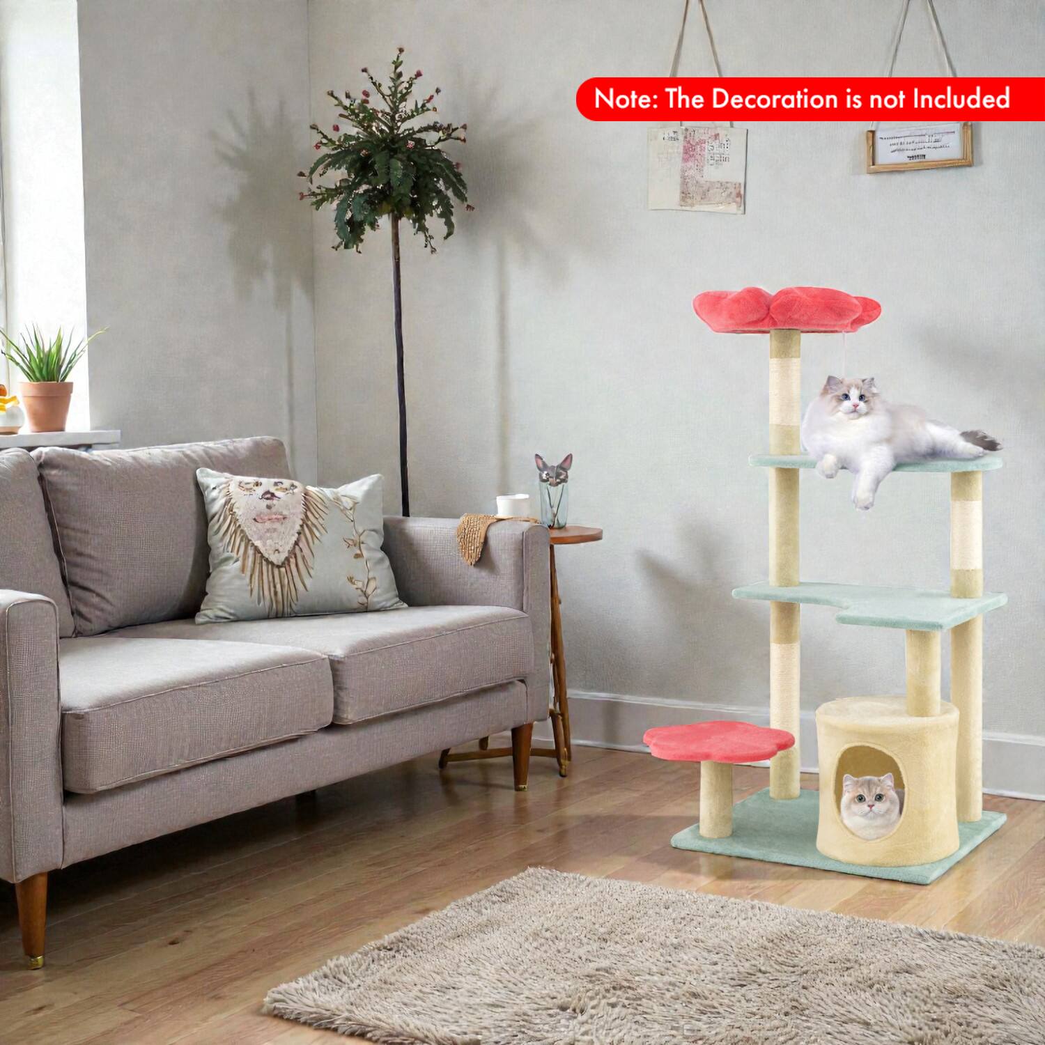 Note: The Decoration is not Included