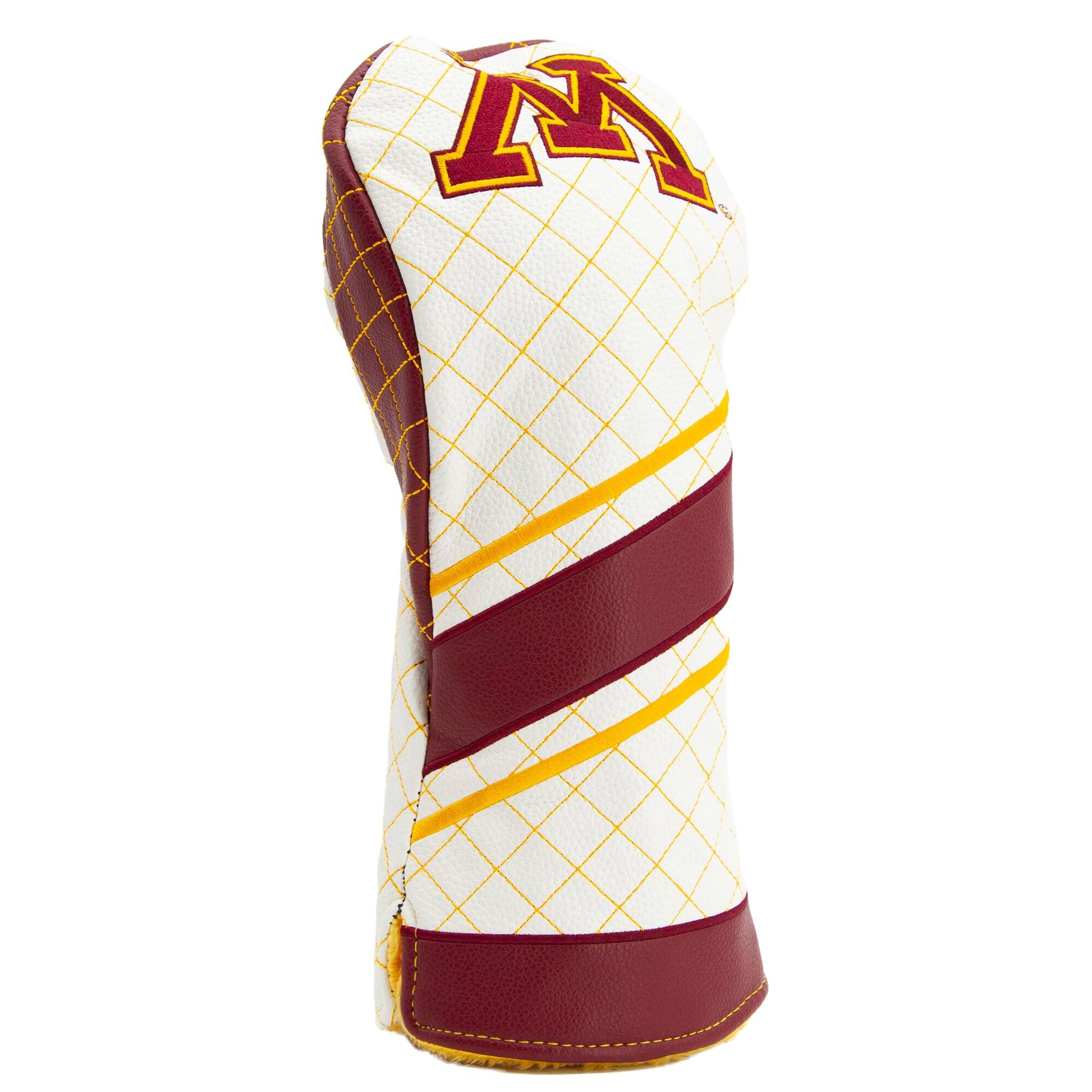 Alt View 2. Team Golf - Minnesota Golden Gophers Striped Quilted Driver Headcover - Multicolor.