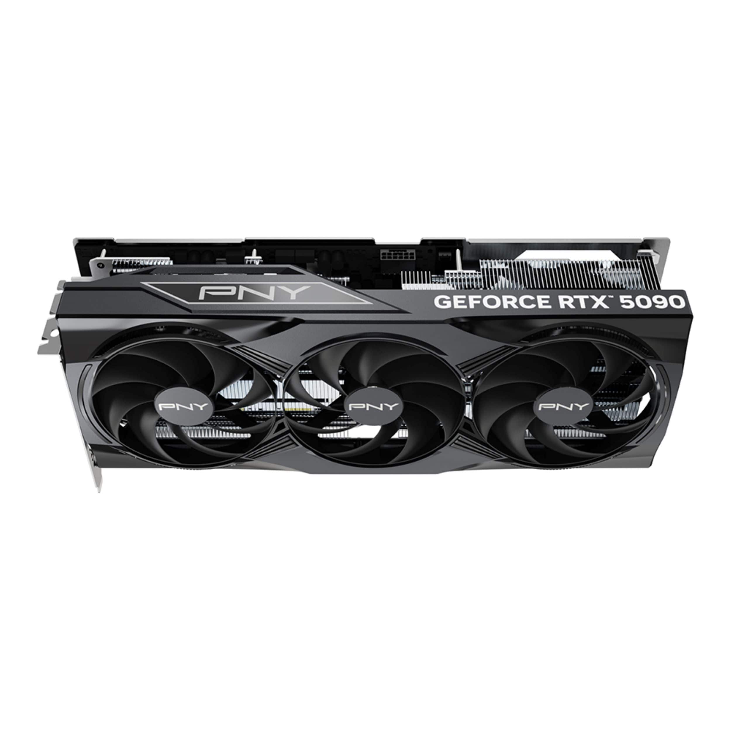 PNY NVIDIA GeForce RTX 5090 Overclocked 32GB GDDR7 PCI Express 5.0