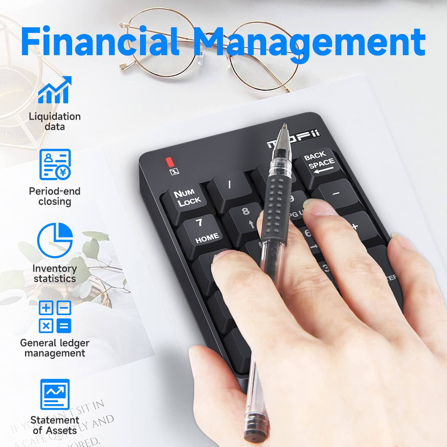 Financial Management

- Liquidation data
- Period-end closing
- Inventory statistics
- General ledger management
- Statement of Assets