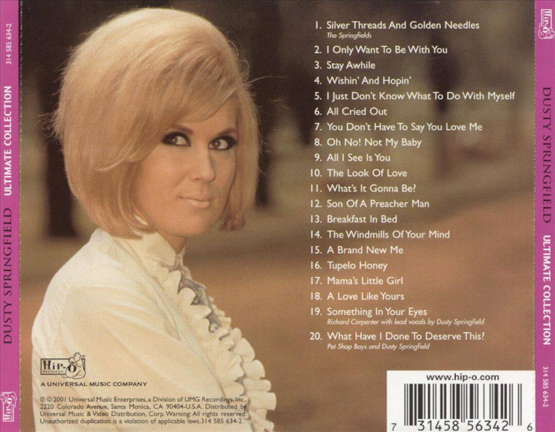Back. The Ultimate Collection: Dusty Springfield [CD].