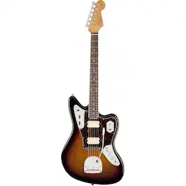 Fender - Artist Series Kurt Cobain Jaguar Electric Guitar, Rosewood Fingerboard, 3-Color Sunburst