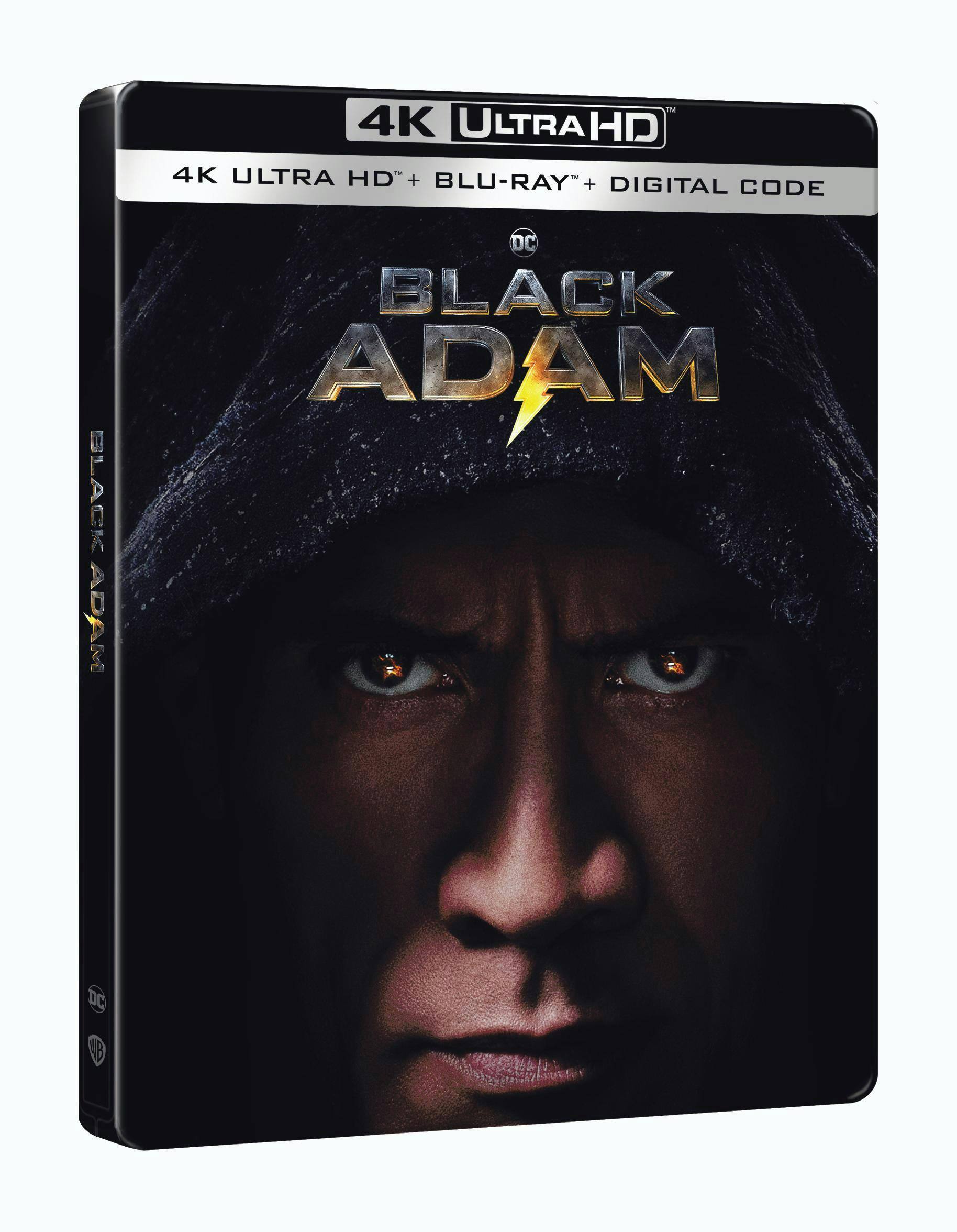 Angle. Black Adam (Limited Edition Steelbook 4K Ultra HD + Blu-ray + Digital) [UHD].