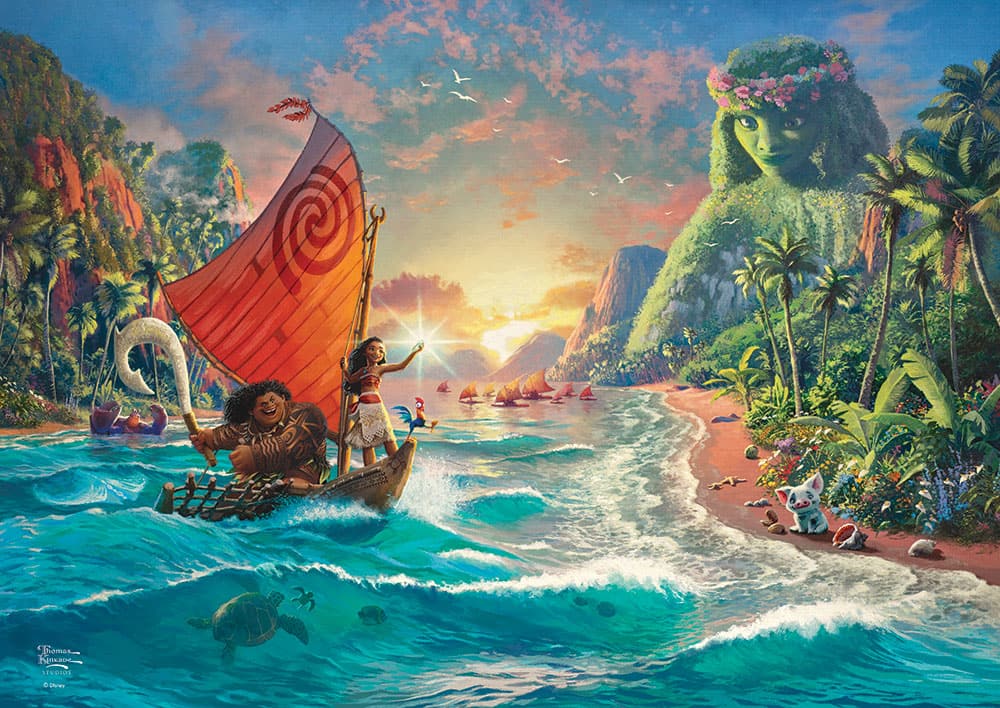 Trend Setters - Disney (Moana) MightyPrint™ Wall Art MP24170793 - Multicolor price history on PriceWatchPro