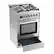 Alt View 1. Rangaire - Rangaire 24" Gas Range Convection Oven Freestanding Stainless Steel RRG241TS - Stainless steel.