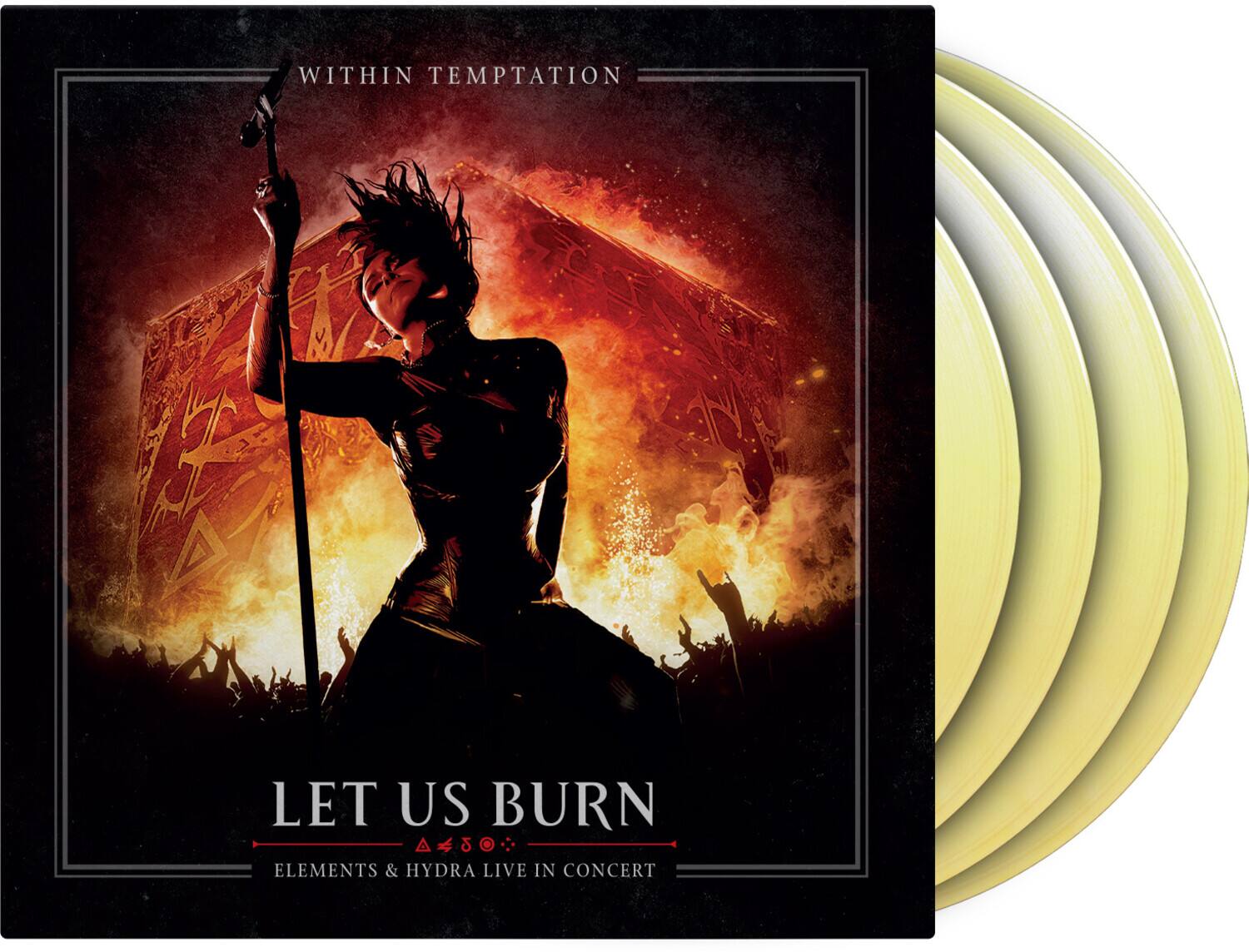 Within Temptation - Let Us Burn: Elements & Hydra Live in Concert   - VINYL LP - Front_Zoom