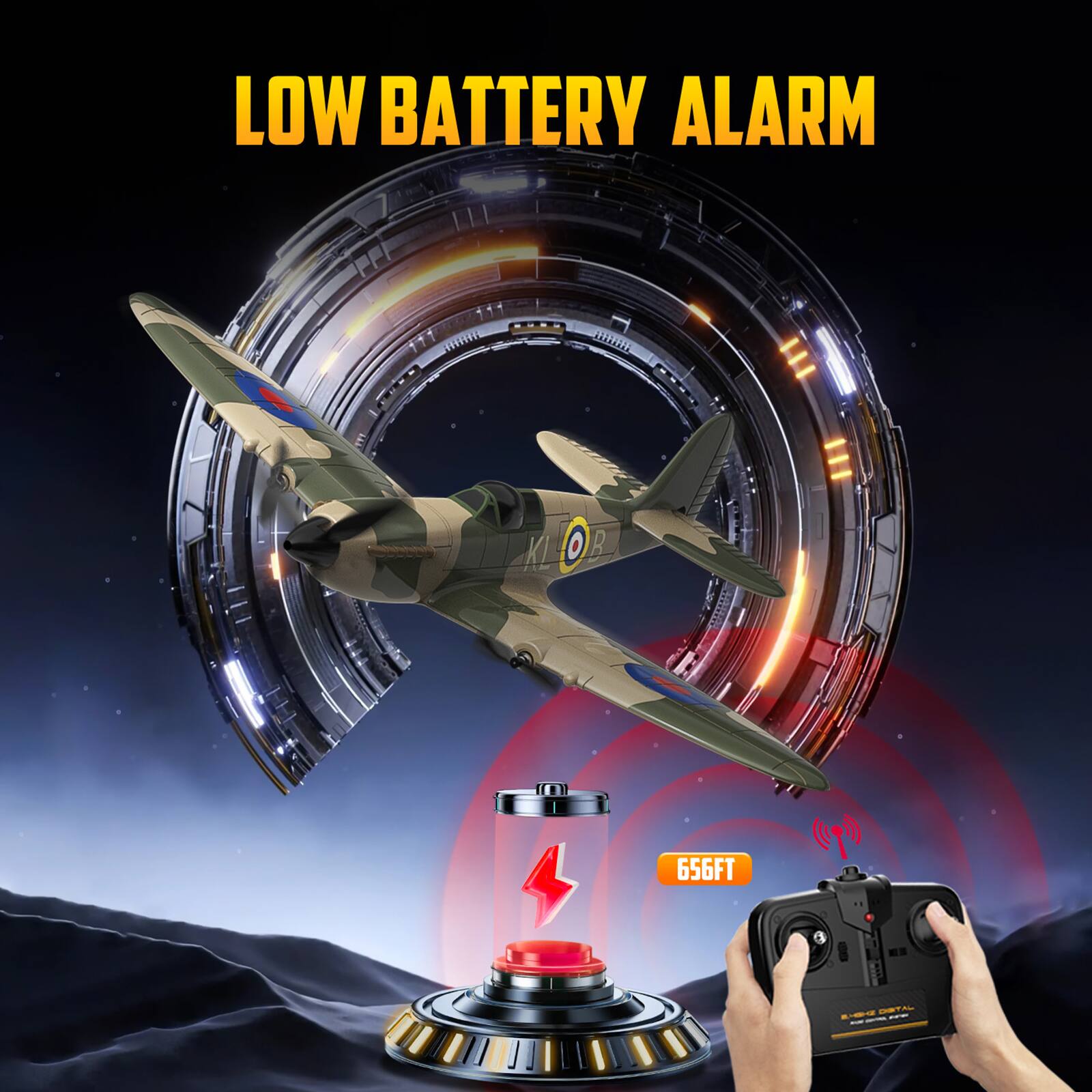 LOW BATTERY ALARM

656FT

SHEN-JE DETAL